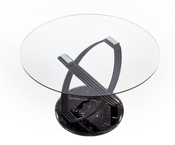 Jedilniška miza Optico, steklena