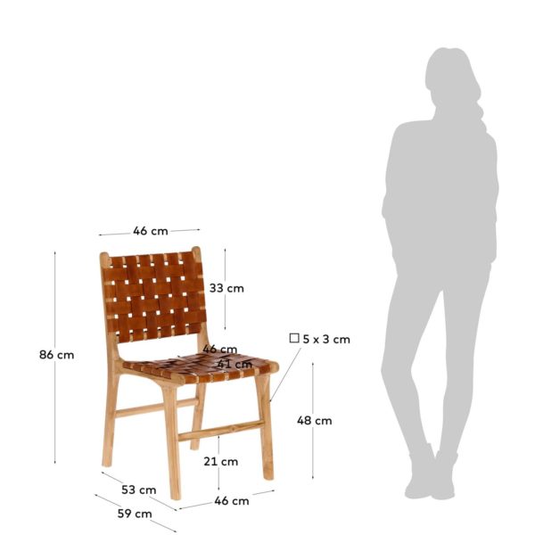 Blagovaonska stolica Calixta, koža