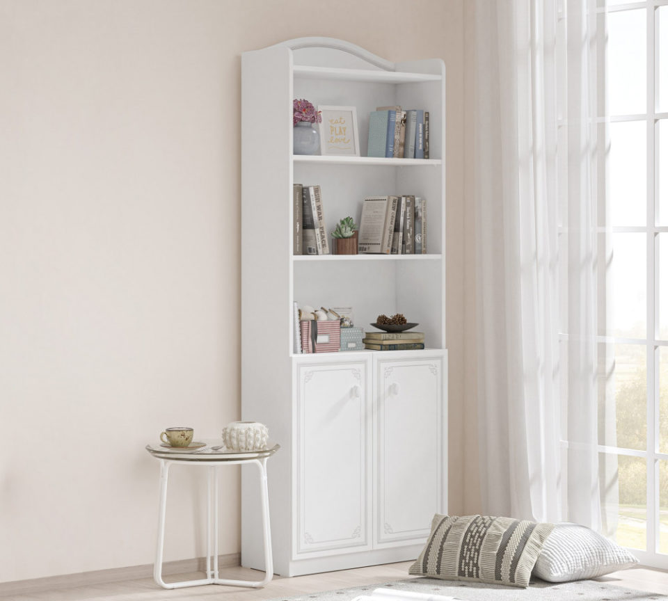 Regal za knjige Selena Grey, dimenzije 70 x 188 x 34 cm