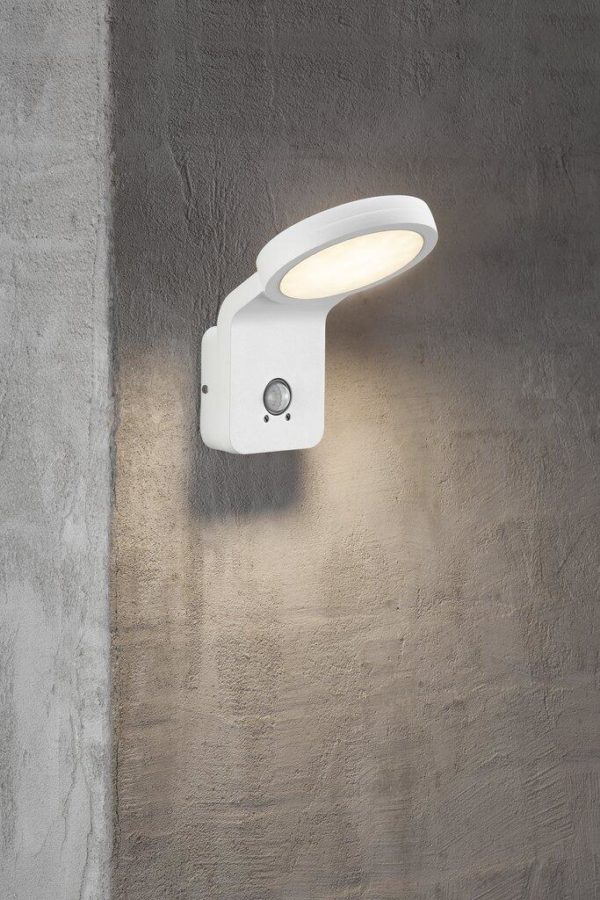 Marina Flatline Pir Sensor vanska zidna svjetiljka, BIJELA