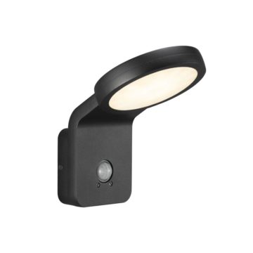 Marina Flatline Pir Sensor vanska zidna svjetiljka, CRNA