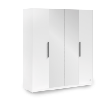 Garderobna omara White, dimenzije 183 x 209 x 61 cm
