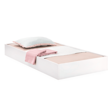 Izvlečna postelja Selena Pink, dimenzije 194 x 24 x 93 cm
