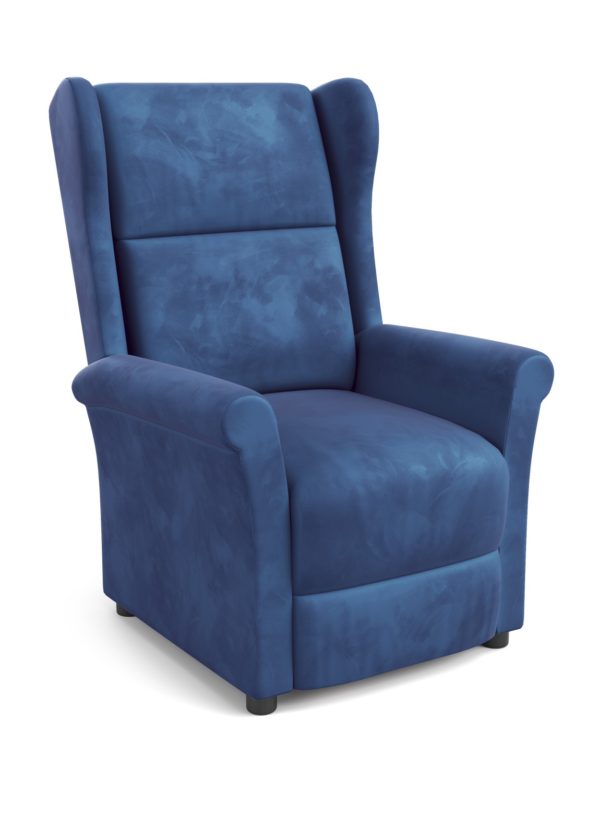 Fotelja Agustin, više boja - Temno modra