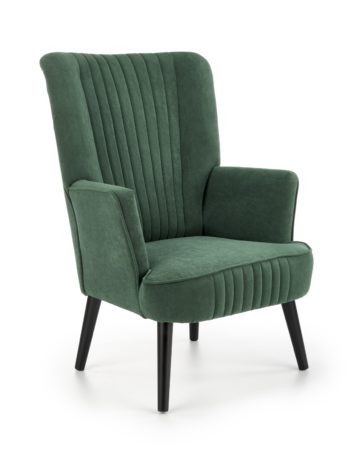 Fotelja Delgado - Tamno zelena