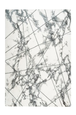 Tkana preproga Marble MAR 701 silver, več dimenzij