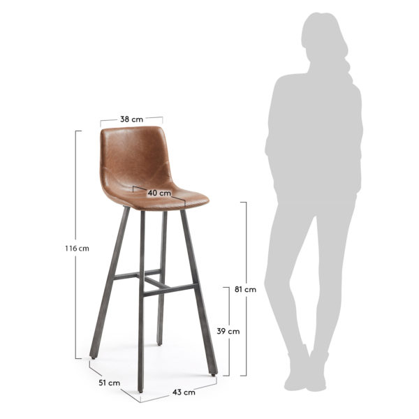 Barska stolica Trac 116 cm, dvije verzije