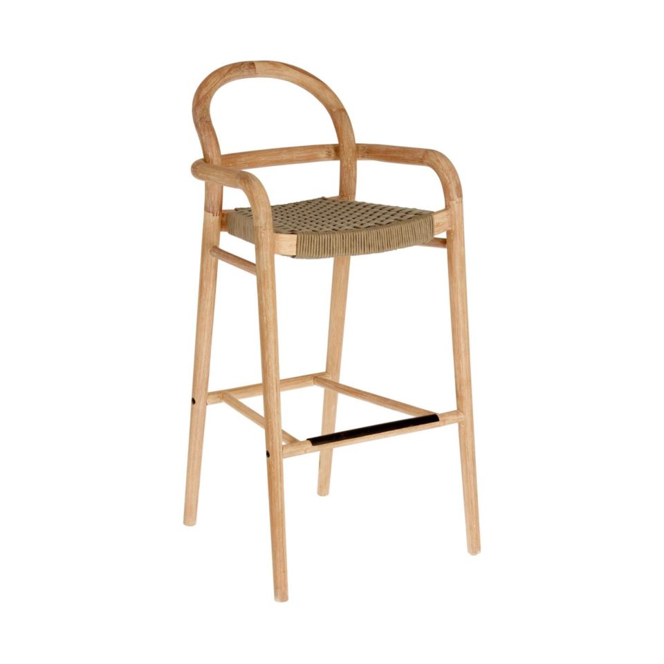 Drvena barska stolica Sheryl 110 cm, dvije boje