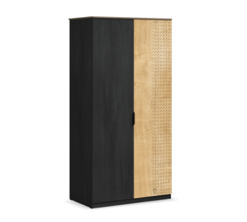 Garderobni ormar Black, dimenzije 106 x 210 x 61 cm