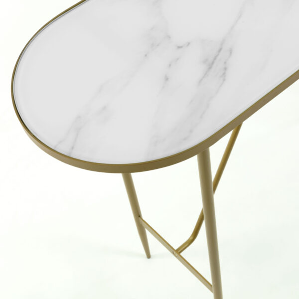 Konzolna miza Elisenda, imitacija marmorja