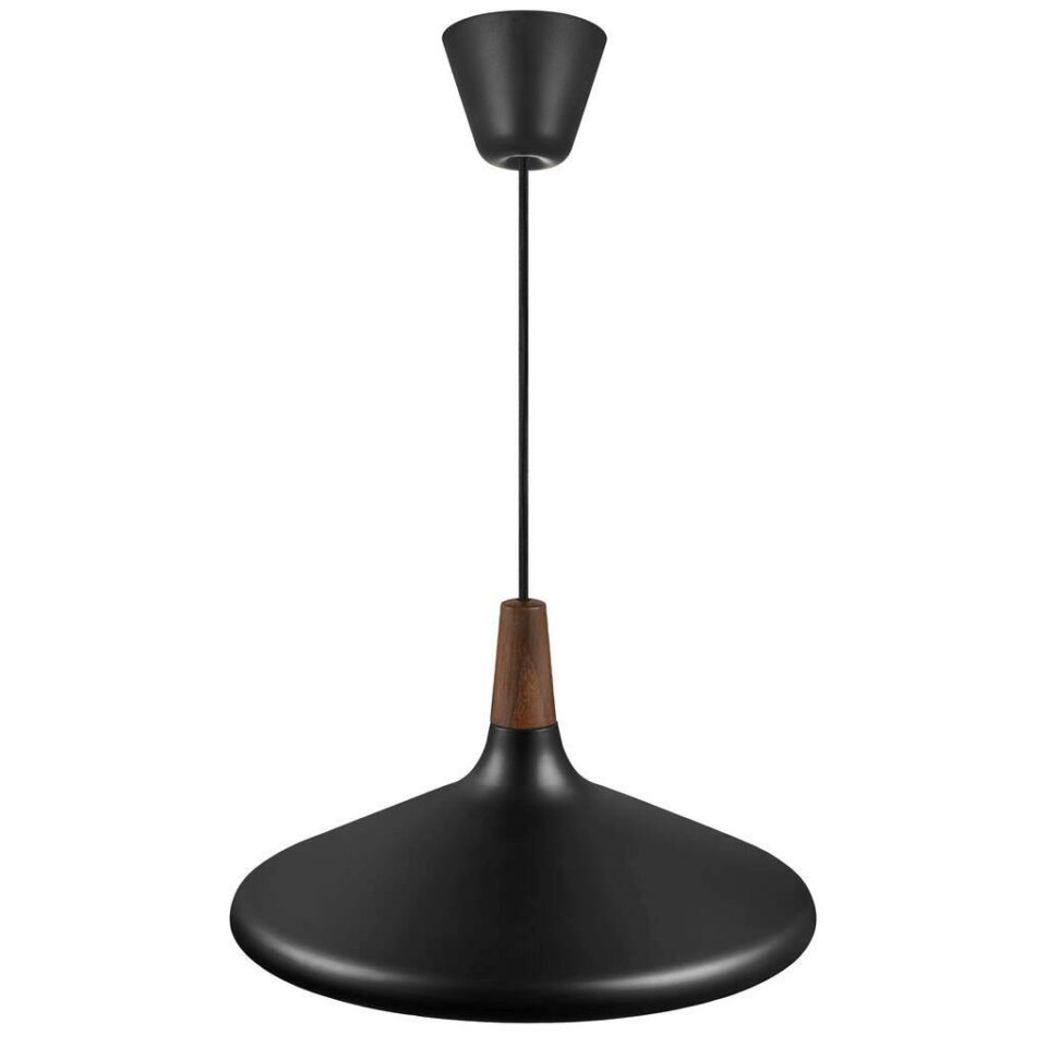 Nori 39 viseče svetilo, premer 39 cm, ČRNA