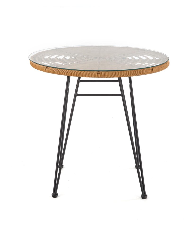 FALCON table color: natural / black