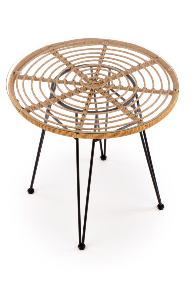 FALCON table color: natural / black