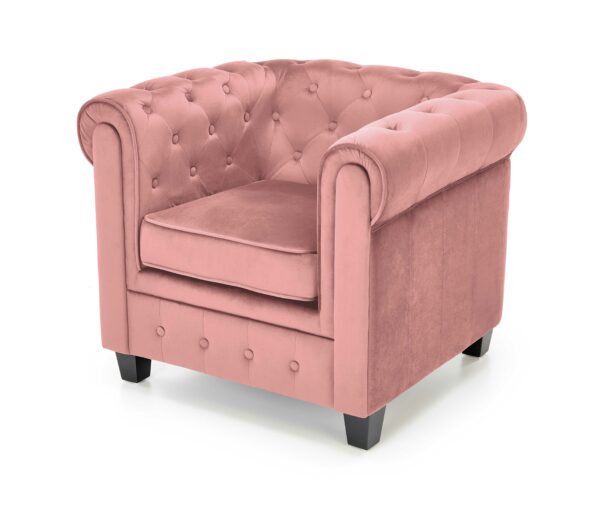 Fotelja Eriksen - Ružičasta