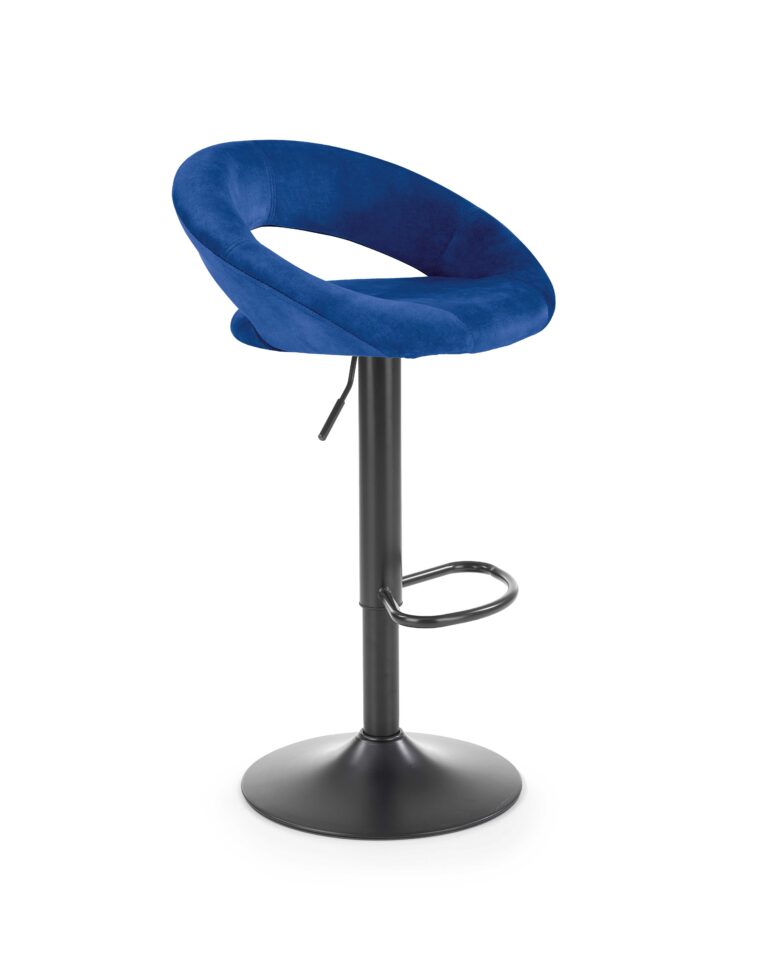 Metalna barska stolica H102 - Plava