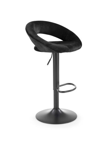 Barski stol H102 - Črna