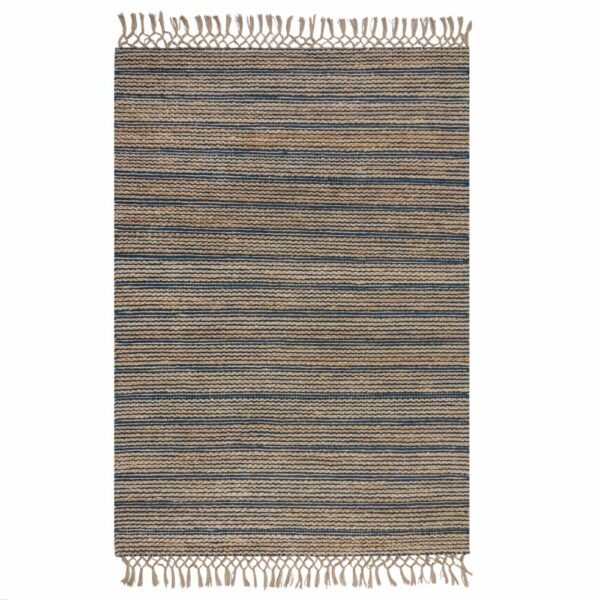 Tkana preproga iz jute ADAMA JUTE CHENILLE EQUINOX Temno Modra, več dimenzij - 160 x 230 cm