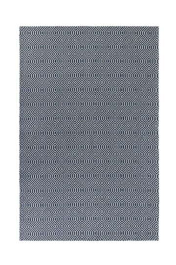 Tkana preproga COTONE PAPPEL Modra, več dimenzij - 192 x 290 cm