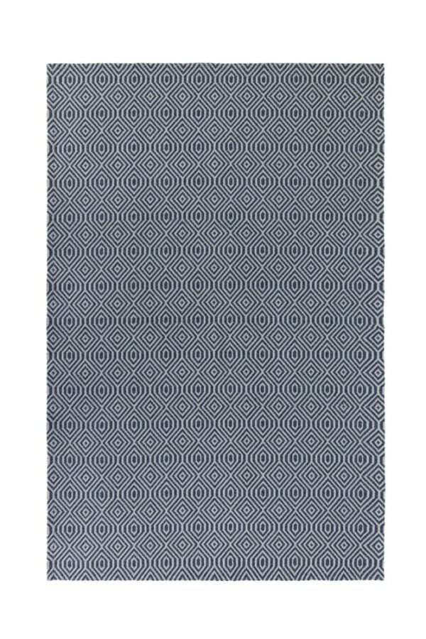 Tkana preproga COTONE PAPPEL Modra, več dimenzij - 192 x 290 cm