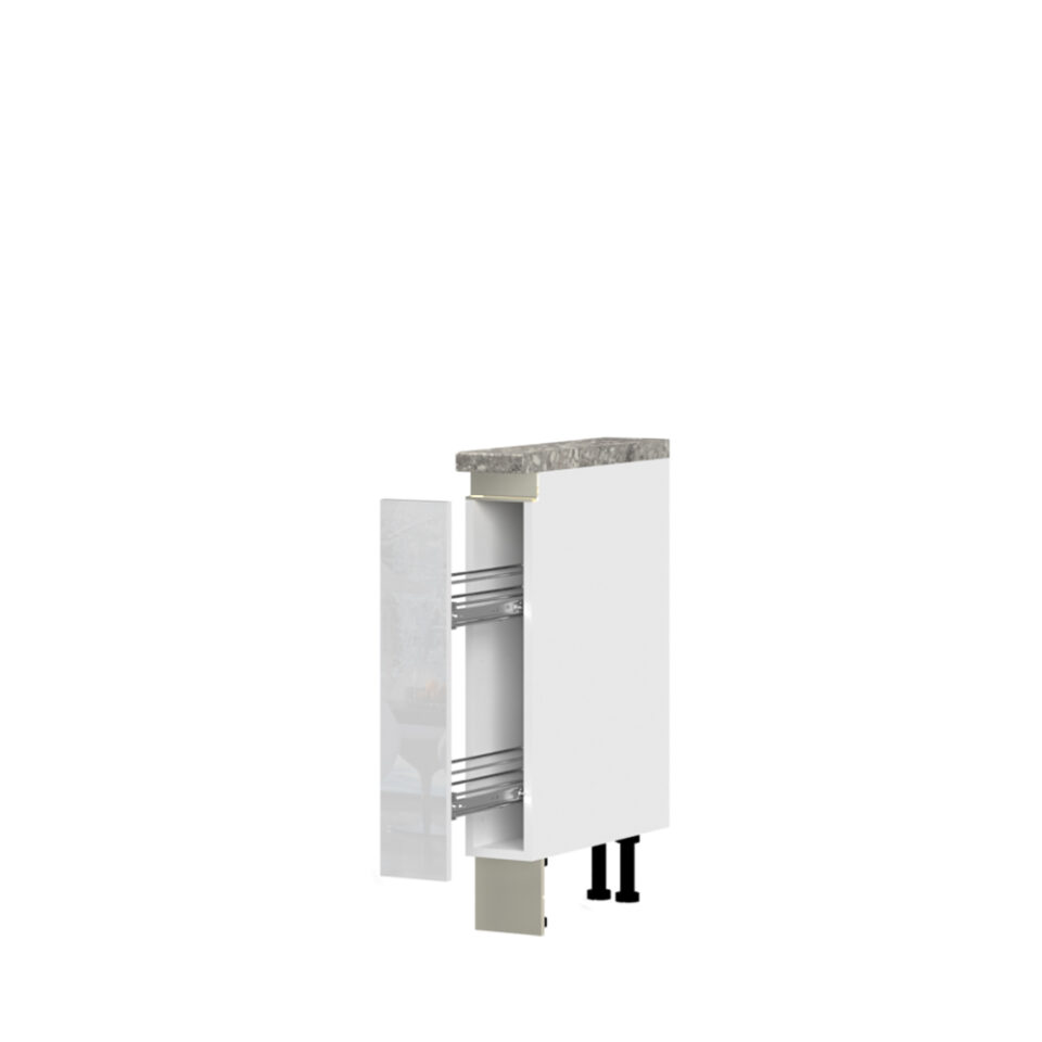 Poluvisoki kuhinjski ormarič Infinity K14-30-1KZ/5 žičanih polica, VIŠE BOJA