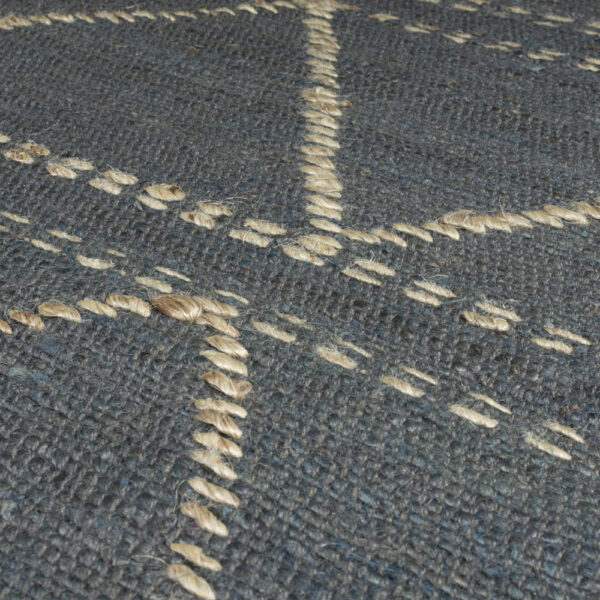 Tkana preproga DASH RHOMBI Denim Modra, več dimenzij