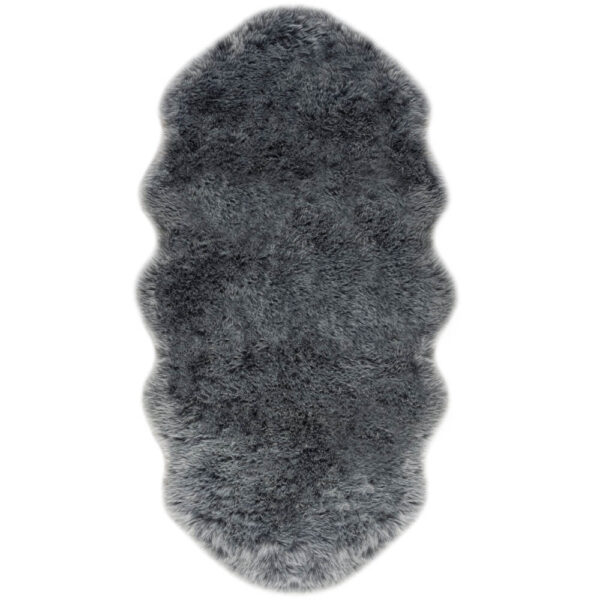 Preproga kosmatinec FREJA FAUX FUR COPENHAGEN Ogljena, več dimenzij