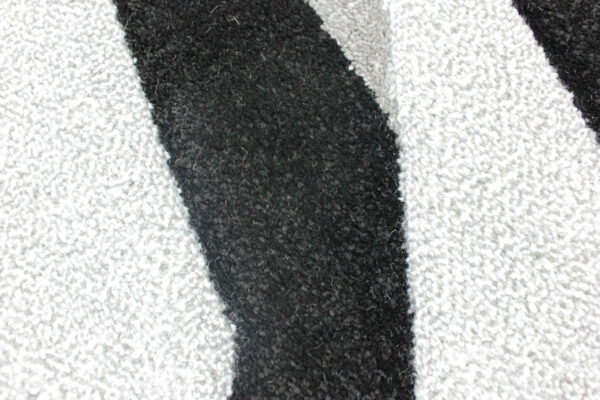 Tkana preproga HAND CARVED SHATTER črna/siva, več dimenzij