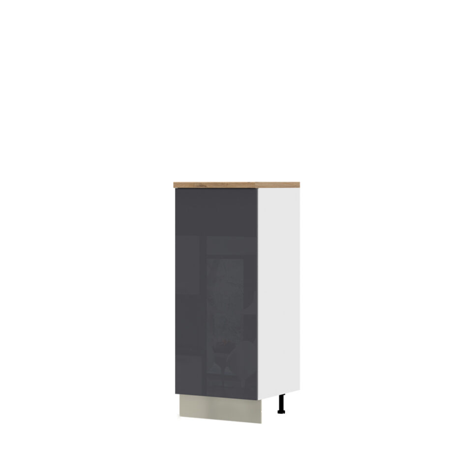 Poluvisoki kuhinjski ormarič Infinity K14-60-1KF/5 za ugradbeni hladnjak VIŠE BOJA