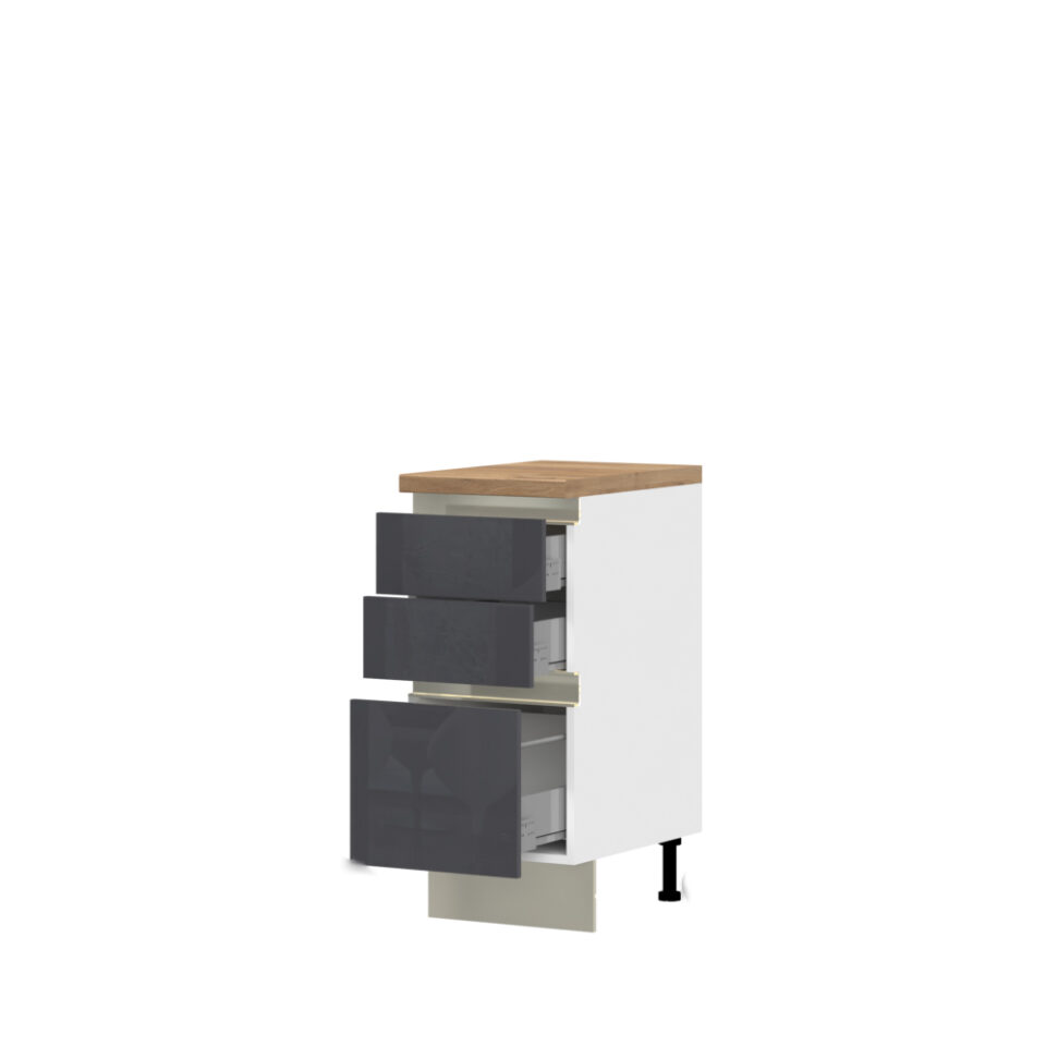 Donji kuhinjski element - ladičarič Infinity R-40-3MBOX/5 , VIŠE BOJA