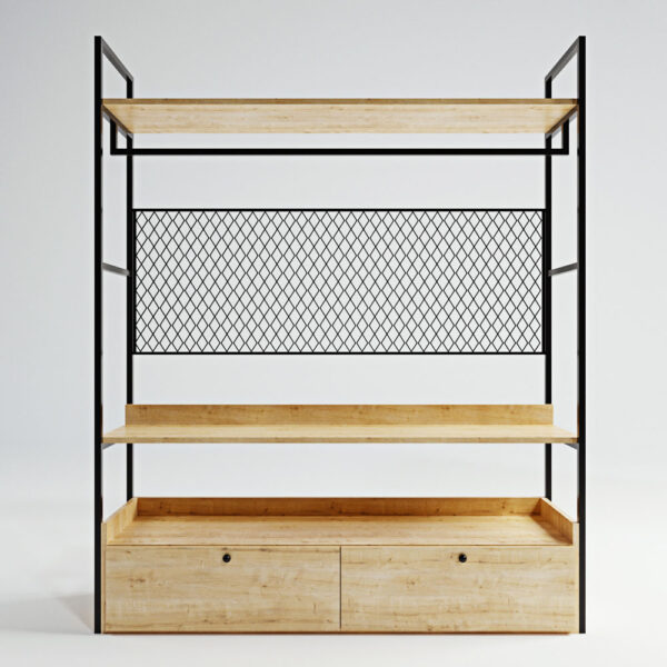 Odprta garderobna omara L605