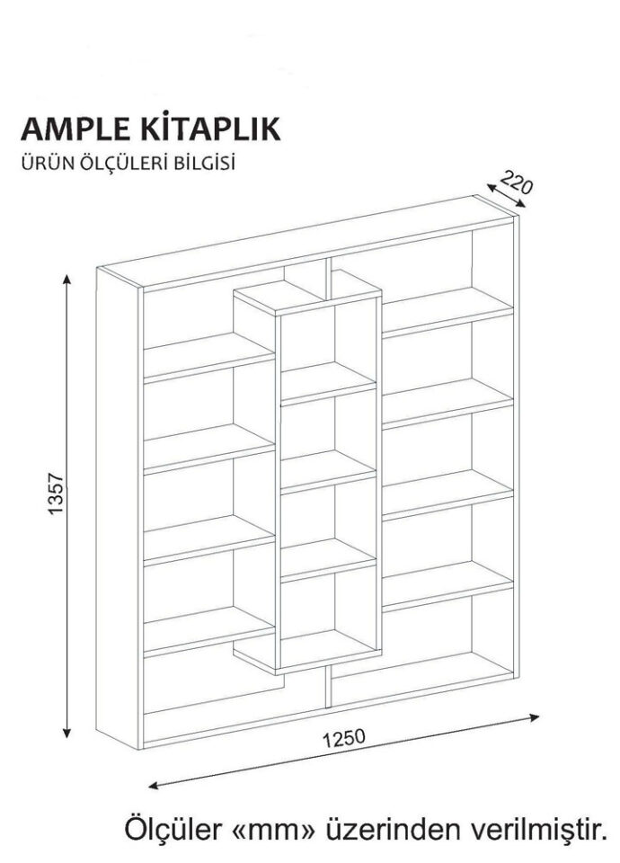 Knjižni poličnik Ampe