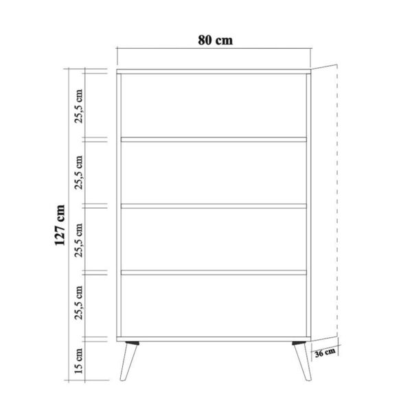 Komoda Multibox - Sonoma hrast