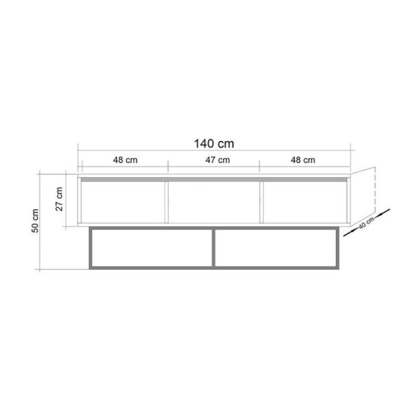 Tv omarica Milo 140