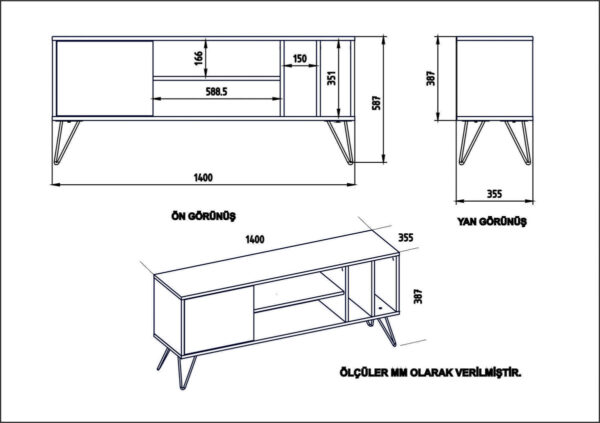 Tv omarica Mistic 140