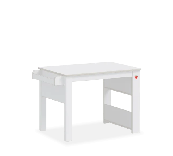 Pisalna miza Montes bela, dimenzije 88,5 x 60 x 58,5 cm