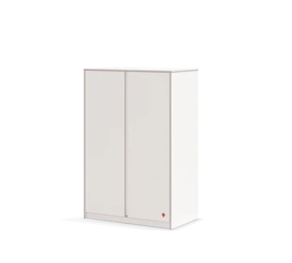 Garderobna omara White modular, 93 x 52 x 139