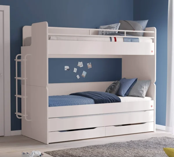 Izvlečna postelja White modular