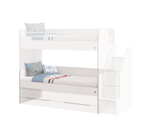 Donji krevet White modular