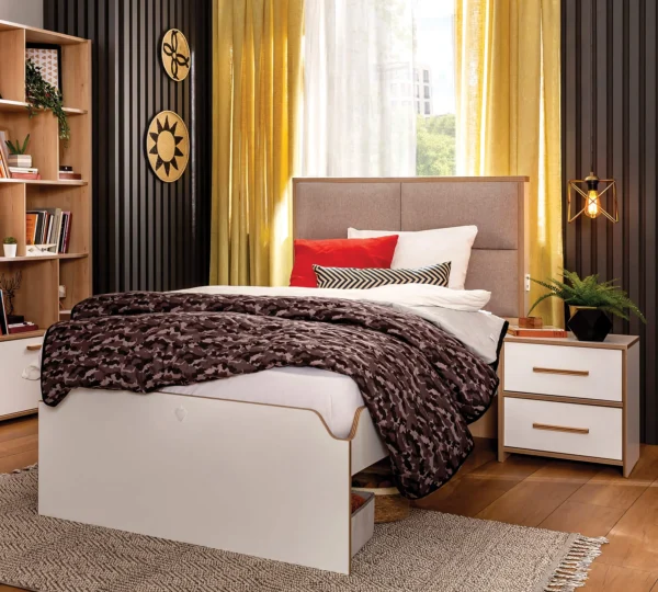 Krevet Modera sa tapiciranom uzglavljem, više dimenzija