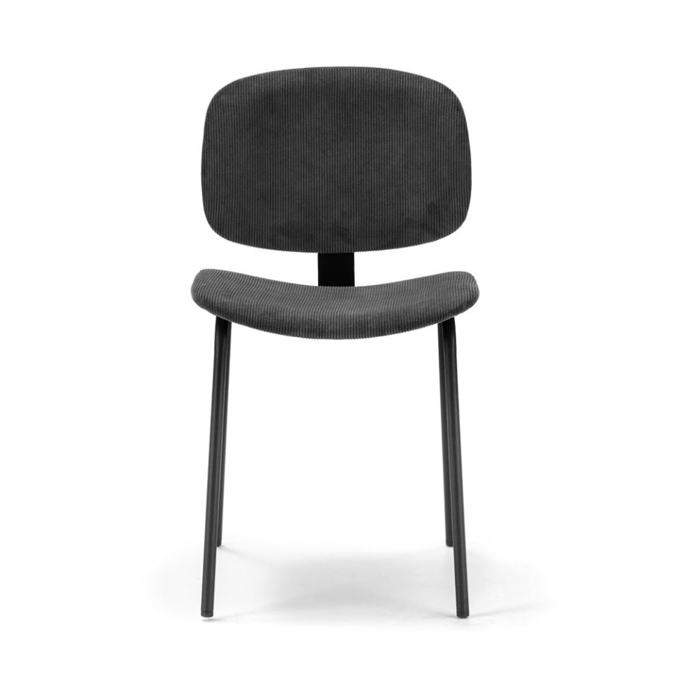 Jedilniški stol Arus - BLACK / BLACK LEG 2P/B