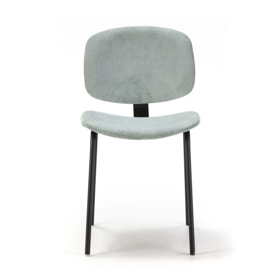 Jedilniški stol Arus - AQUAMARINE/BLACK LEGS 2P/B