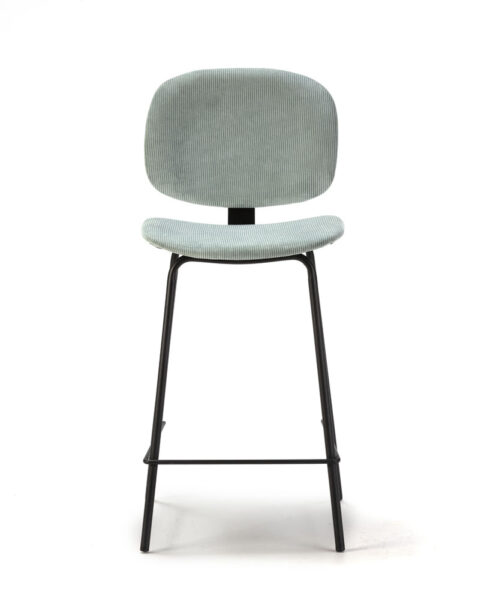 Dopultni stol Arus - 65CM AQUAMARINE/BLACK LEGS