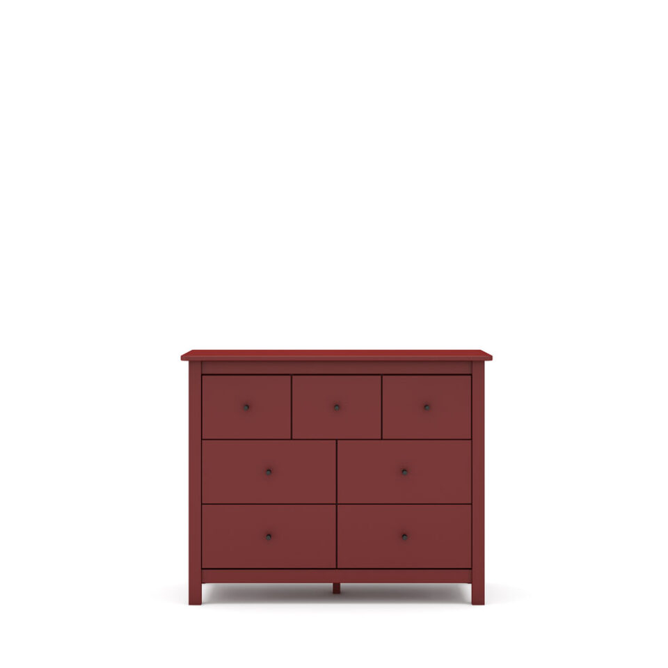 Ladičar Misti, više boja i oblika - 4+3DR BURGUNDY