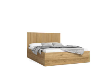 Dvižna postelja Rayana - 140X190 NATURAL/DESING
