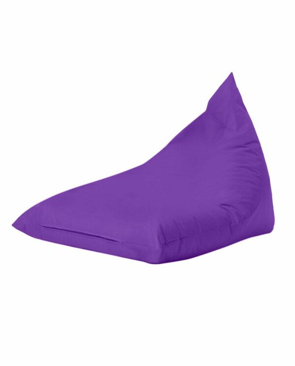 Pyramid Big Bed Pouf - vijolična