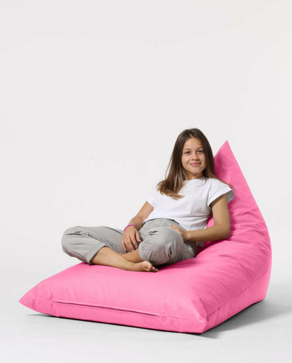 Pyramid Big Bed Pouf - Roza