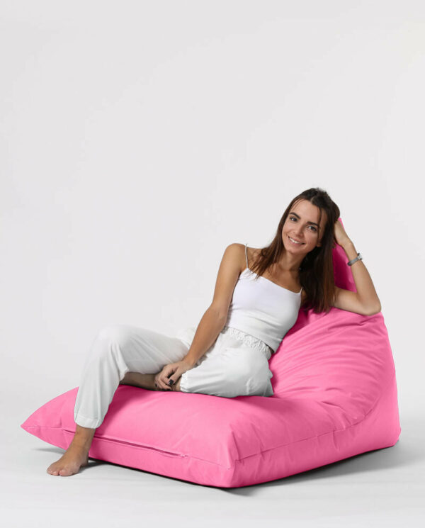 Pyramid Big Bed Pouf - Roza