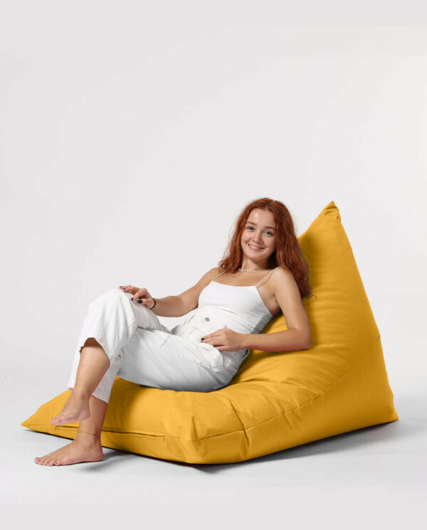 Pyramid Big Bed Pouf - Rumena