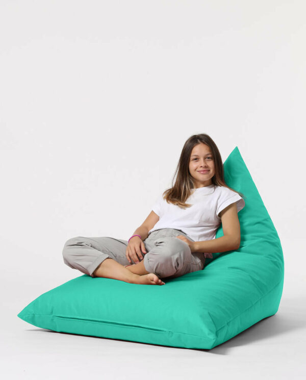 Pyramid Big Bed Pouf - Turkizna