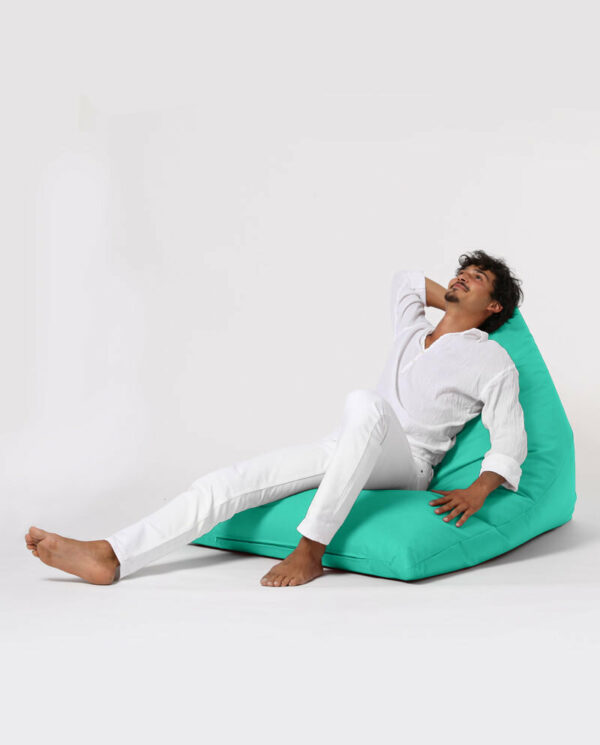 Pyramid Big Bed Pouf - Turkizna